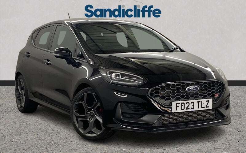 Black Used 2023 Ford Fiesta ST Hatchback | £19,317 (Fair price) - Image 1/4