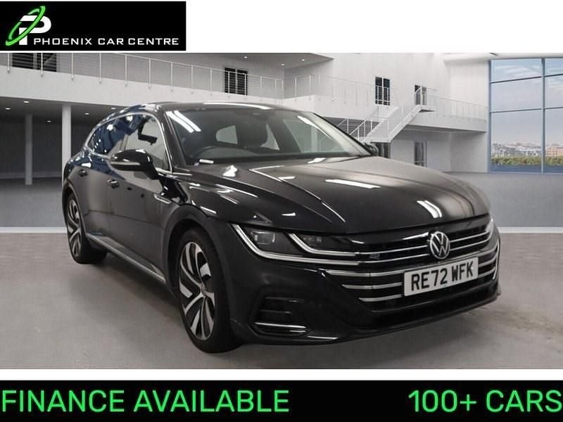 Deep black pearl metallic Used 2022 VW Arteon R-line Estate | £21,795 (Fair price) - Image 1/1