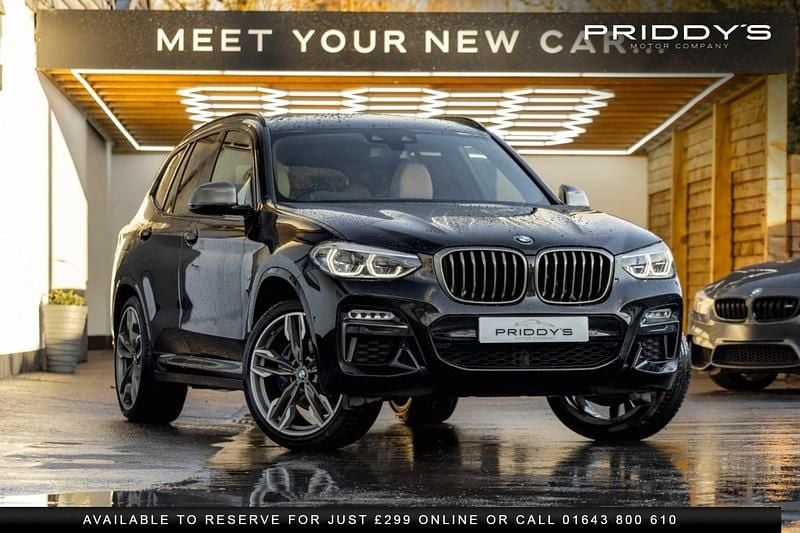 Black Used 2019 BMW X3 Impressive SUV | £30,970 (Good price) - Image 1/4