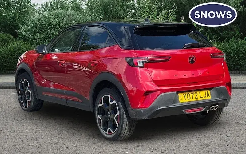 Used Vauxhall Mokka GS Line 131 HP (96 kW) 2022 Red SUV