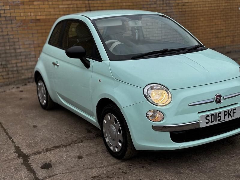 Used Fiat 500 Pop 69 HP (50 kW) 2015 Green Hatchback
