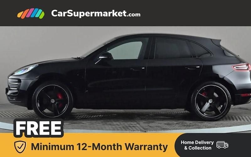 Used Porsche Macan Turbo 400 HP (294 kW) 2017 Black SUV