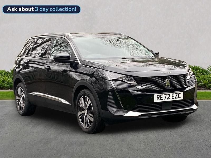 Used Peugeot 5008 Allure+ 130 HP (95 kW) 2022 Black SUV