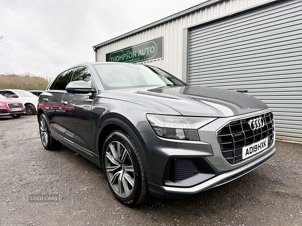 Used Audi Q8 S-Line 286 HP (210 kW) 2019 Grey SUV