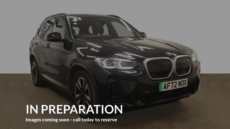 Black Used 2022 BMW iX3 M Sport SUV | £24,620 (Good price) - Image 1/4