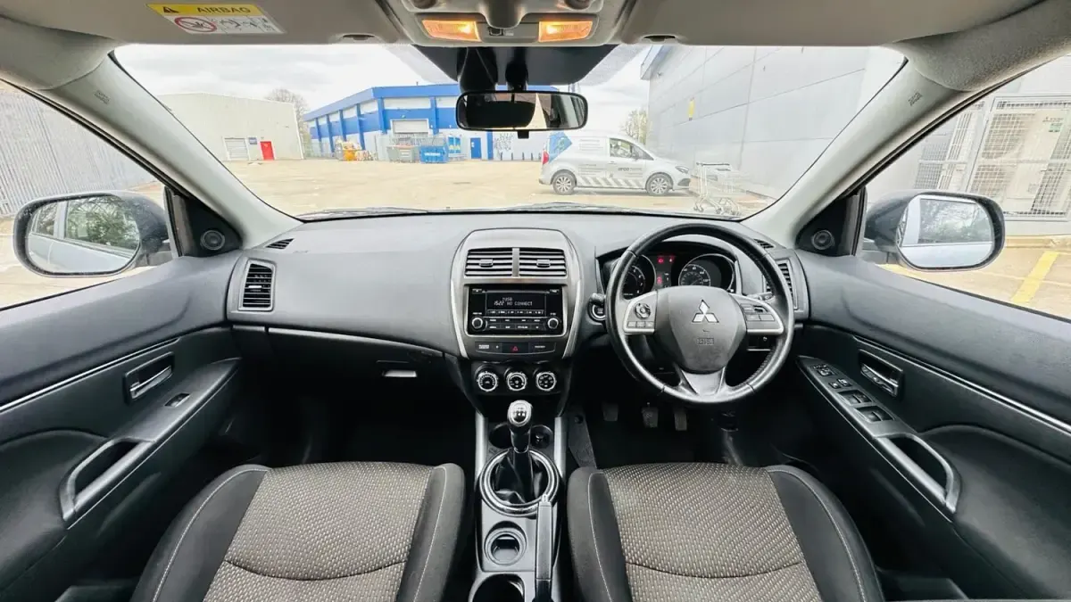 Używany Mitsubishi ASX 117 KM (86 kW) 2014 Srebrny SUV