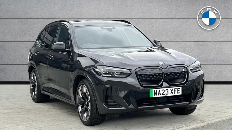 Grey Used 2023 BMW iX3 M Sport SUV | £33,995 (Fair price) - Image 1/4