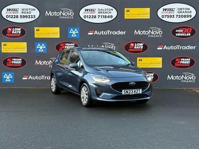 Used Ford Fiesta Trend 100 HP (73 kW) 2023 Blue Hatchback