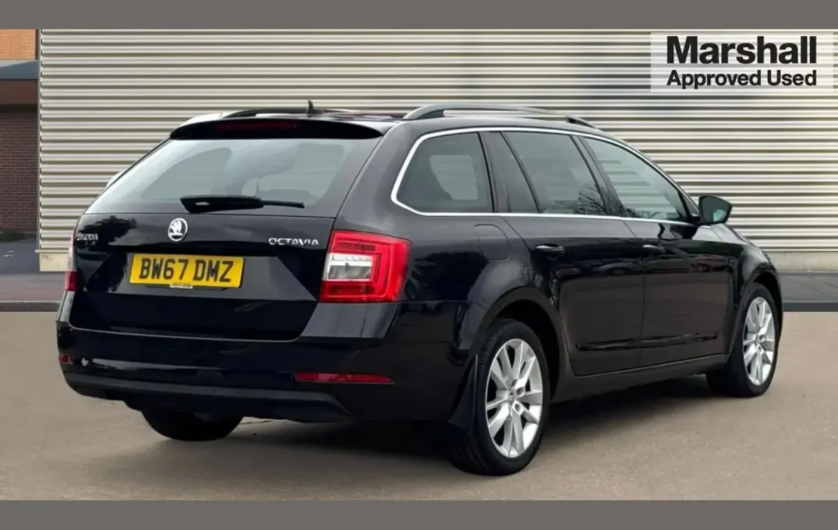 Used Skoda Octavia SE L 150 HP (110 kW) 2018 Black Estate