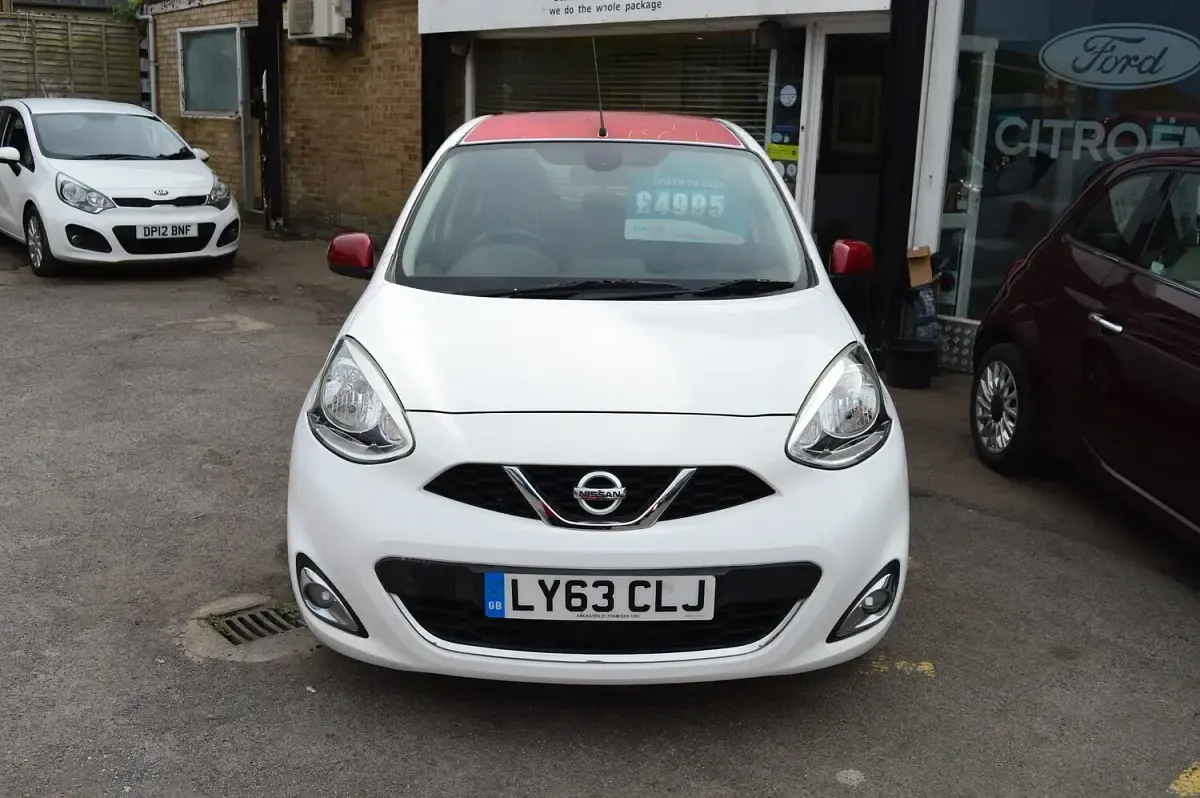 Used Nissan Micra Acenta Limited Edition 80 HP (58 kW) 2014 White Hatchback