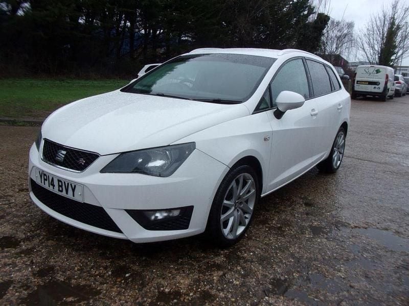 Used Seat Ibiza ST FR 2014 White Estate