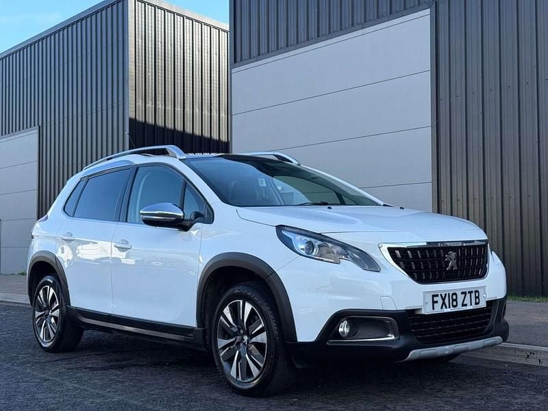 White Used 2018 Peugeot 2008 Allure Premium SUV | £6,790 (Fair price) - Image 1/4