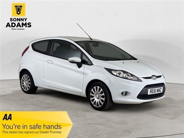 White Used 2011 Ford Fiesta Hatchback | £2,990 (Good price) - Image 1/1