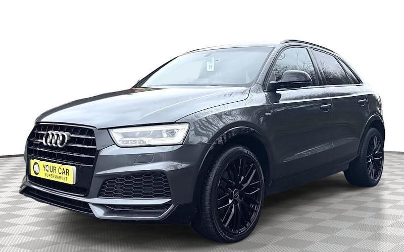 Used Audi Q3 Black Edition 150 HP (110 kW) 2017 Grey SUV