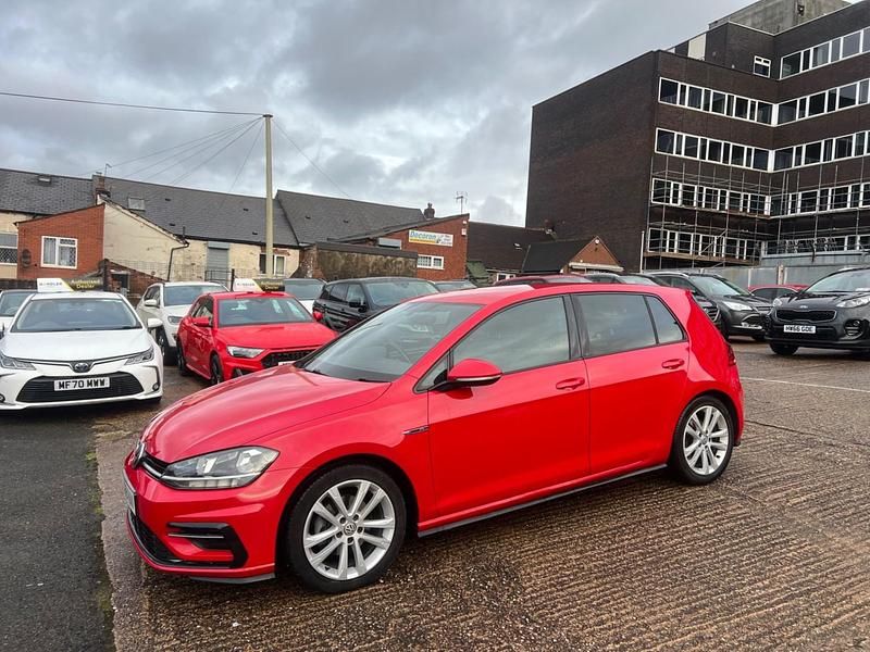 Used VW Golf VII R-line 2018 Red Hatchback