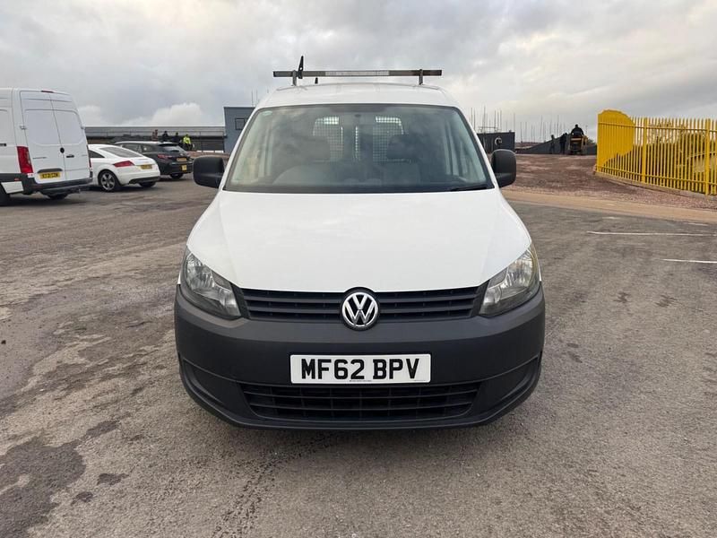 Used VW Caddy 75 HP (55 kW) 2012 White MPV