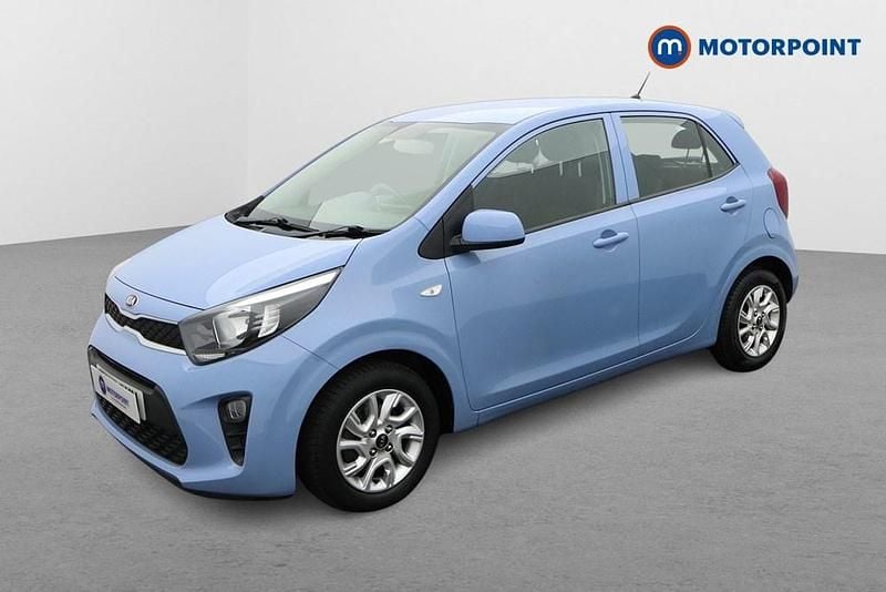 Used Kia Picanto 2017 Blue Hatchback