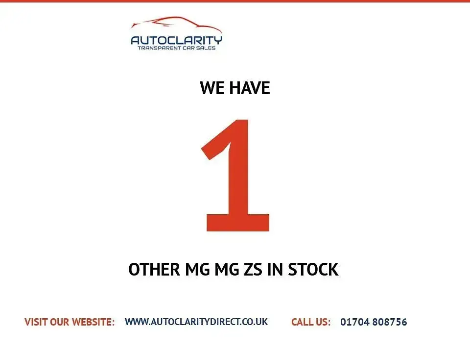 Used MG ZS Exclusive 105 kW (143 HP) 2020 Red SUV