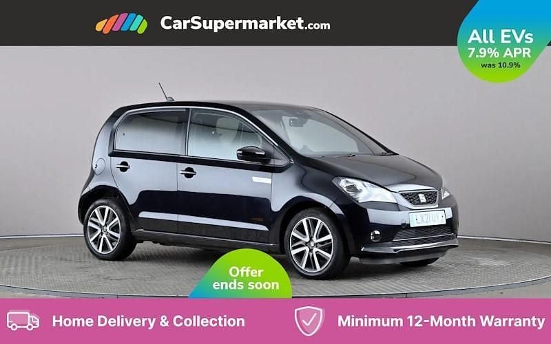 Black Used 2021 Seat Mii Electric Hatchback | £9,197 (Fair price) - Image 1/4