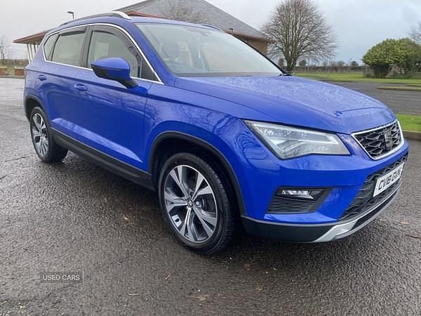 Used Seat Ateca Ecomotive 115 HP (84 kW) 2018 Blue SUV