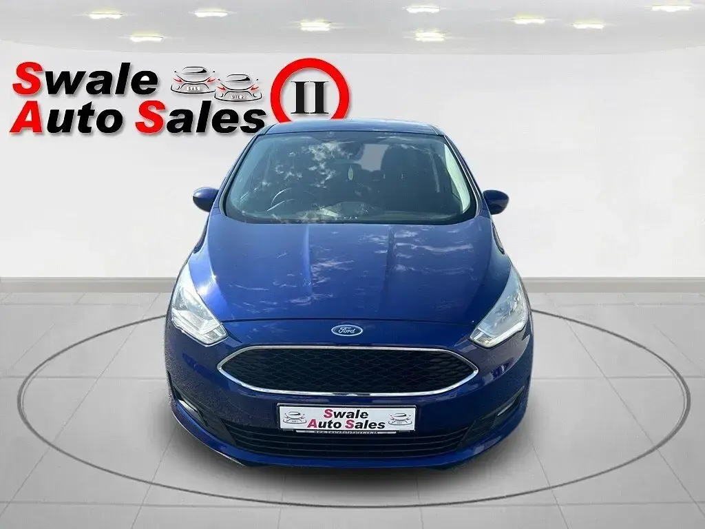 Used Ford C-MAX Zetec 125 HP (91 kW) 2017 Blue MPV