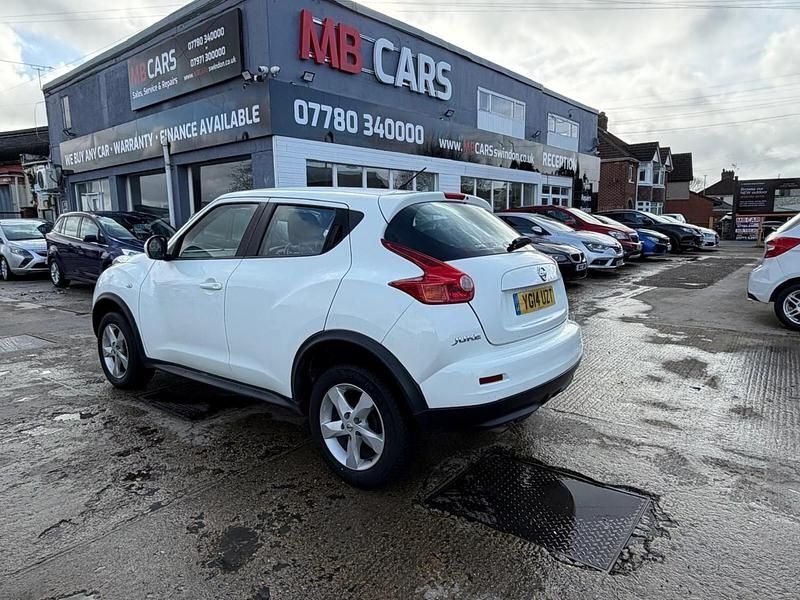 Used Nissan Juke Visia 94 HP (69 kW) 2014 White SUV