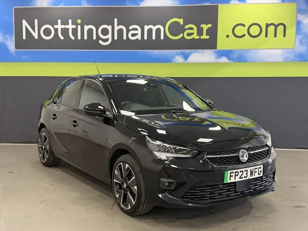 Used Vauxhall Corsa-e GS Line 100 kW (136 HP) 2023 Black Hatchback