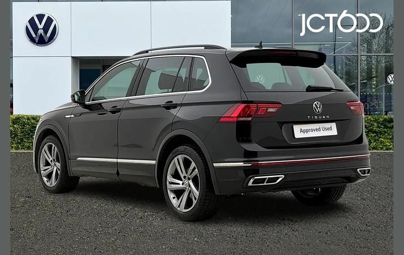 Used VW Tiguan R-line Edition 150 HP (110 kW) 2023 Black SUV