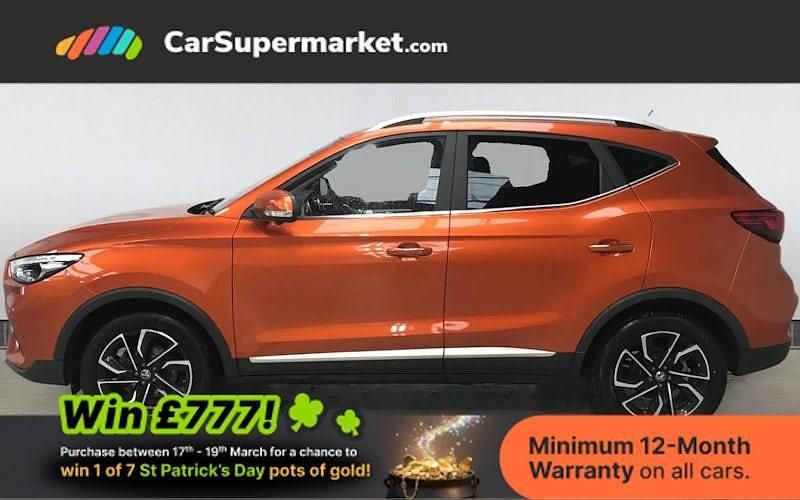 Used MG ZS Exclusive 111 HP (81 kW) 2023 Orange SUV