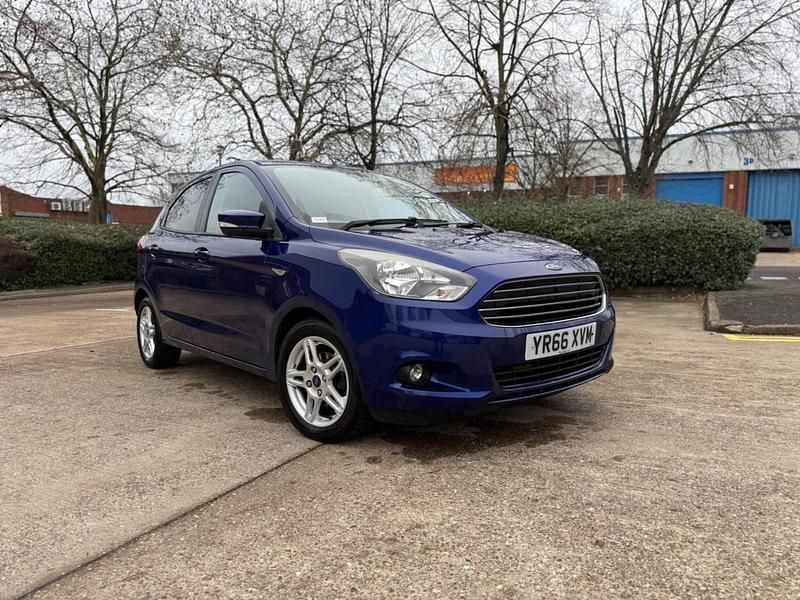 Used Ford Ka Plus Zetec 85 HP (62 kW) 2016 Blue Hatchback