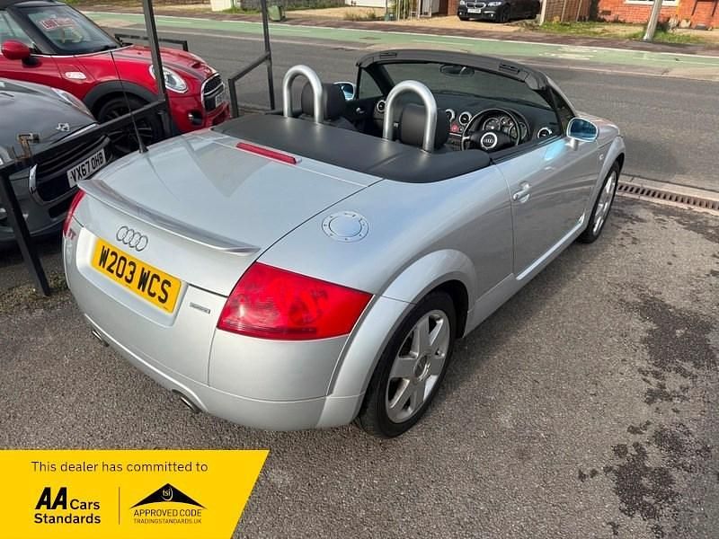 Used Audi TT 225 HP (165 kW) 2000 Silver Coupe