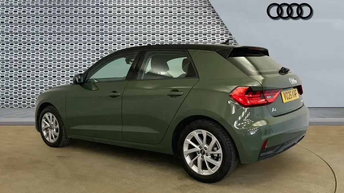 Used Audi A1 Design 116 HP (85 kW) 2026 District green, metallic mythos black, metallic SUV
