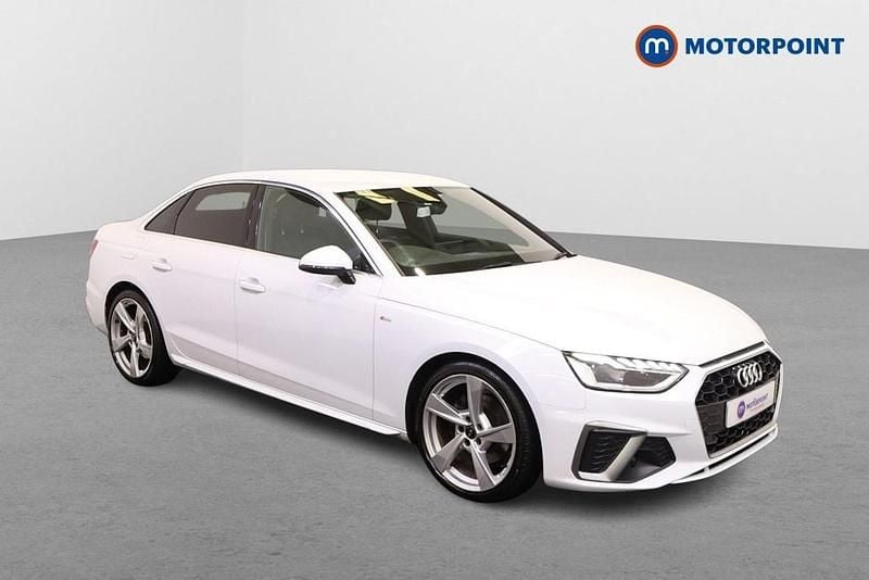 White Used 2020 Audi A4 Comfort Sedan | £18,549 (Good price) - Image 1/4