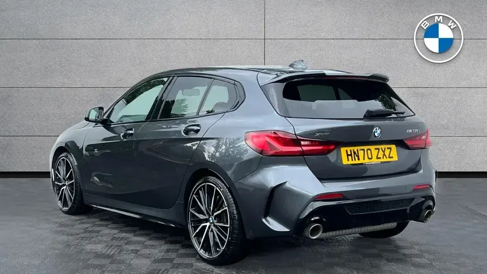 Used BMW M135 Shadowline 302 HP (222 kW) 2020 Grey Hatchback