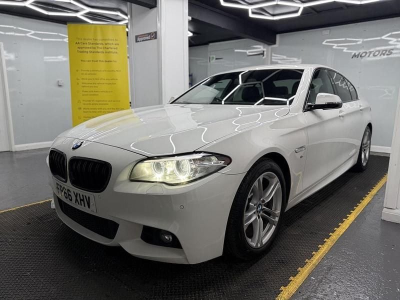 Used BMW 520 M Sport 2016 White Sedan