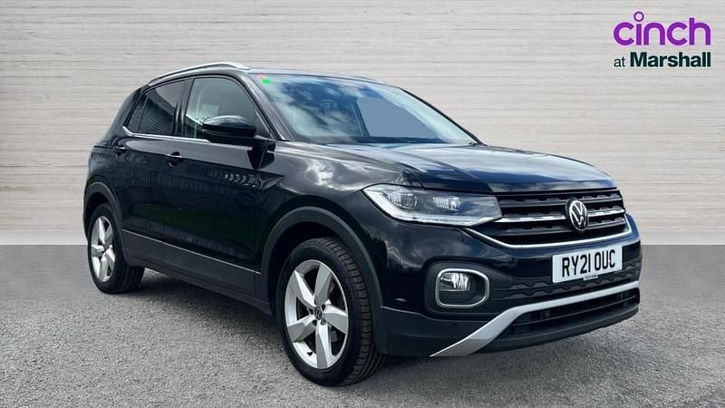 Used VW T-Cross SEL 110 HP (80 kW) 2021 Black SUV