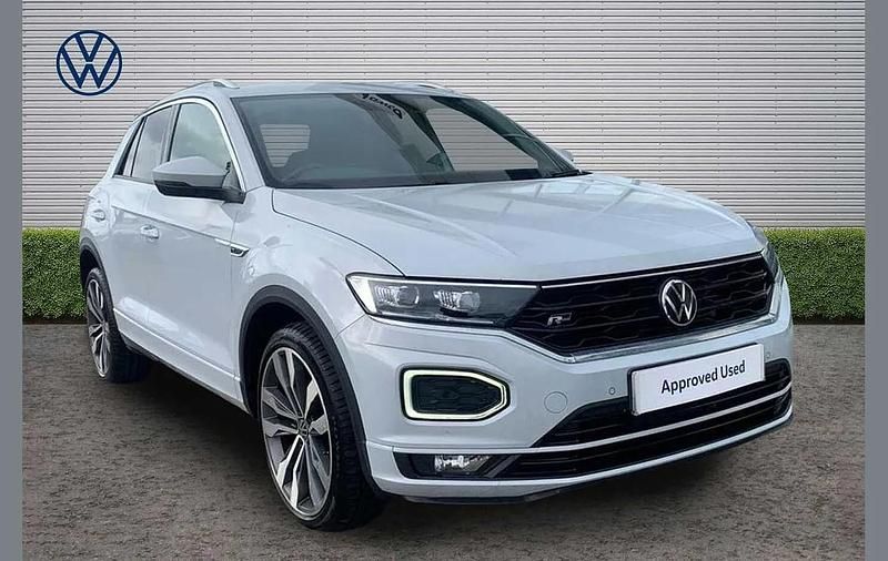 Used VW T-Roc R-line 150 HP (110 kW) 2021 Silver SUV