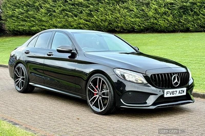 Black Used 2017 Mercedes C220 AMG line Sedan | £11,750 (A bit pricey) - Image 1/1