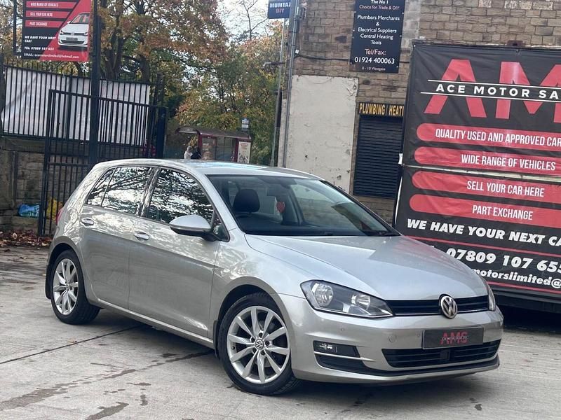 Silver Used 2014 VW Golf VII Match Hatchback | £5,095 (Good price) - Image 1/4
