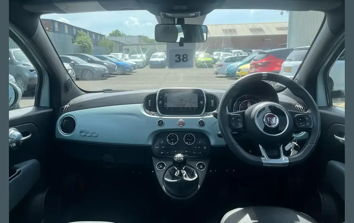 Used Fiat 500 Launch Edition 68 HP (50 kW) 2020 Green Hatchback