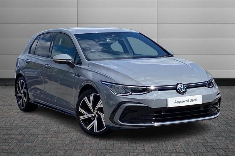 Moonstone grey Used 2023 VW Golf VIII R-line Hatchback | £22,650 (Fair price) - Image 1/4
