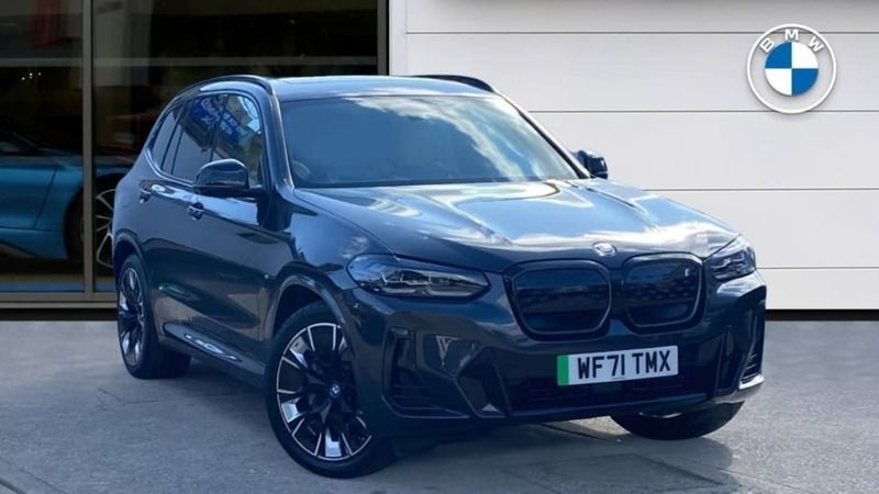 Grey Used 2022 BMW iX3 M Sport SUV | £34,898 (Super price) - Image 1/4