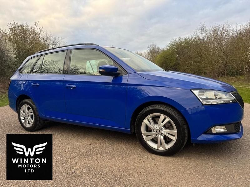 Used Skoda Fabia SE 2021 Blue Estate