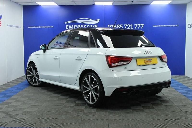 Used Audi A1 Black Edition 2018 White Hatchback