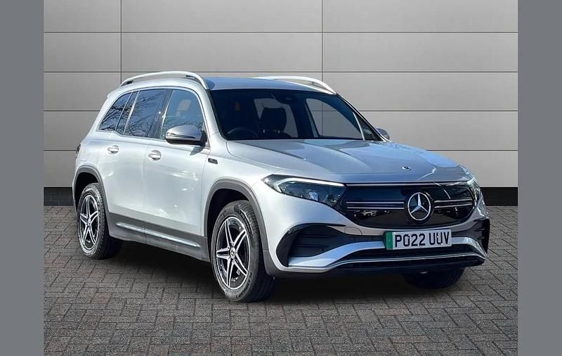 Used Mercedes EQB350 AMG line 214 kW (292 HP) 2022 Silver SUV