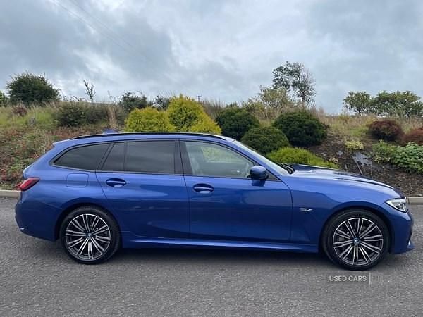 Used BMW 330e M Sport 288 HP (211 kW) 2022 Blue Estate