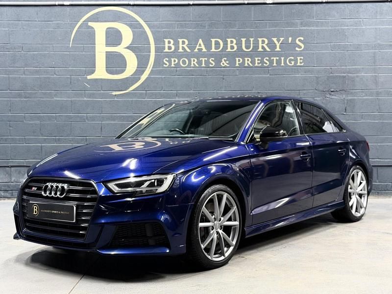 Used Audi S3 Black Edition 2017 Blue Sedan
