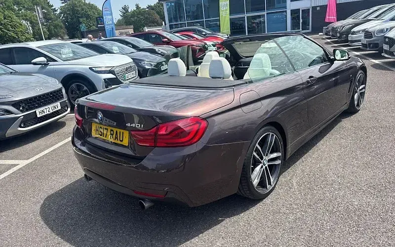 Used BMW 440 M Sport 326 HP (239 kW) 2017 Brown Coupe