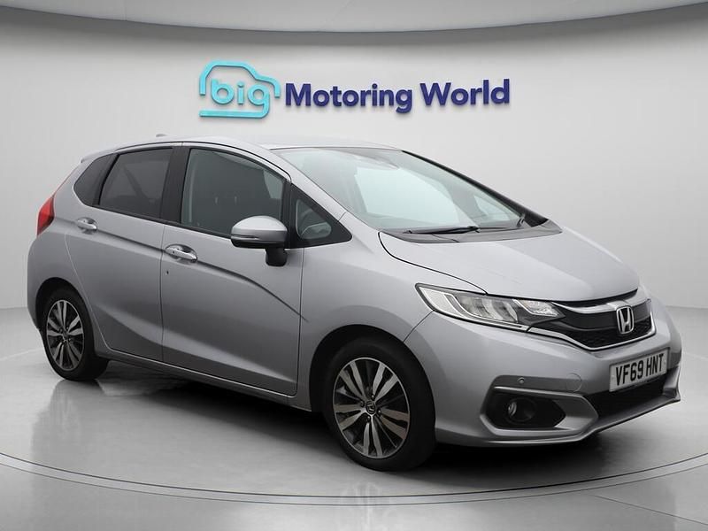 Silver Used 2019 Honda Jazz Hybrid Hatchback | £14,300 (Expensive) - Image 1/4