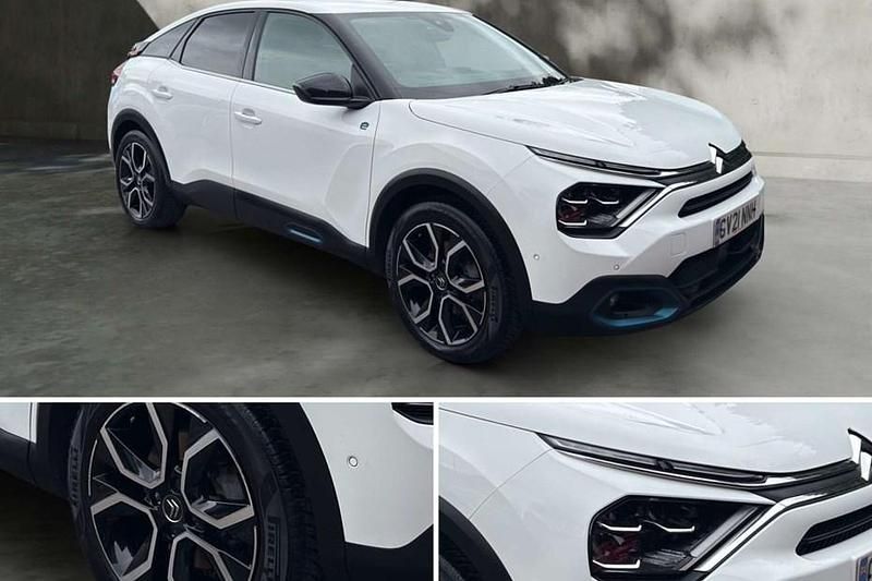 Used Citroën e-C4 Shine 100 kW (136 HP) 2021 White Hatchback